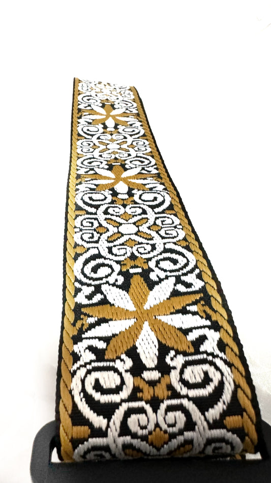 Strap: Gold Star Jacquard