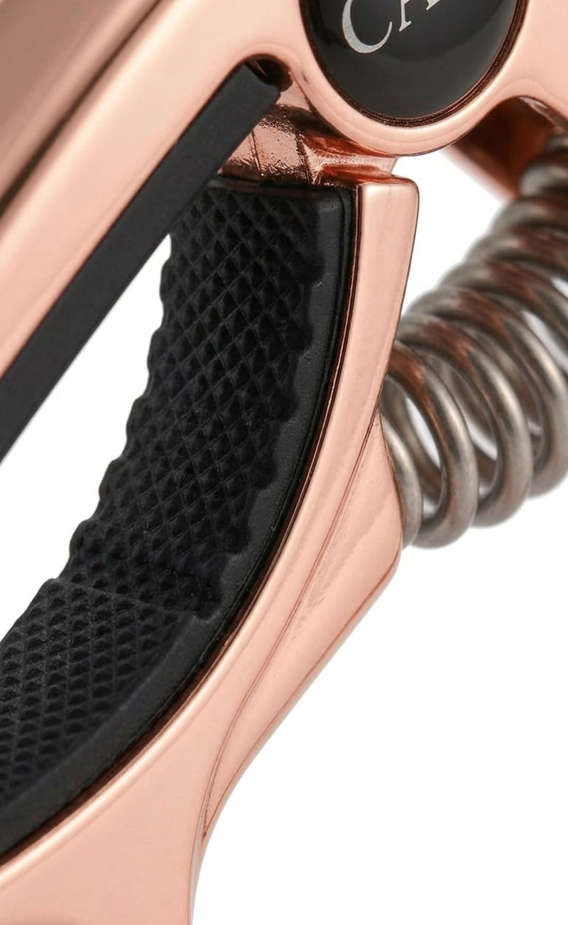 Premium Rose Gold Guitar Capo for Acoustic & Electric Guitars