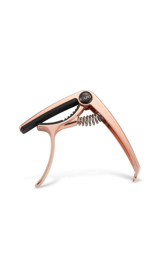 Premium Rose Gold Guitar Capo for Acoustic & Electric Guitars