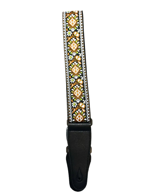 Strap: Sunset Orange & Sage Jacquard