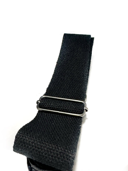 Strap: Classic Black Cotton
